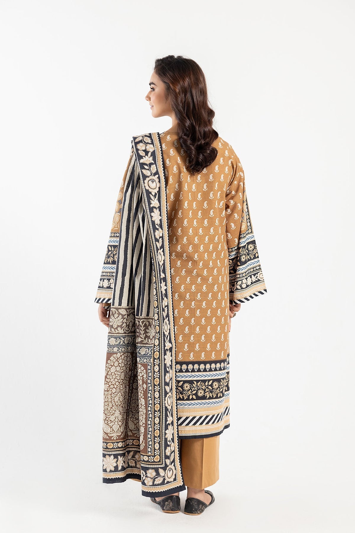 Ethnic | Winter Collection | E0471 by Ethnic - Designer Dress - Type: Ladies Clothes - Available at Libayah - 100% Original