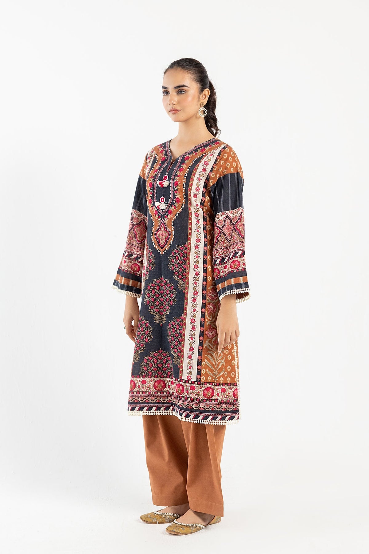 Ethnic | Winter Collection | EW0472 by Ethnic - Designer Dress - Type: Ladies Clothes - Available at Libayah - 100% Original