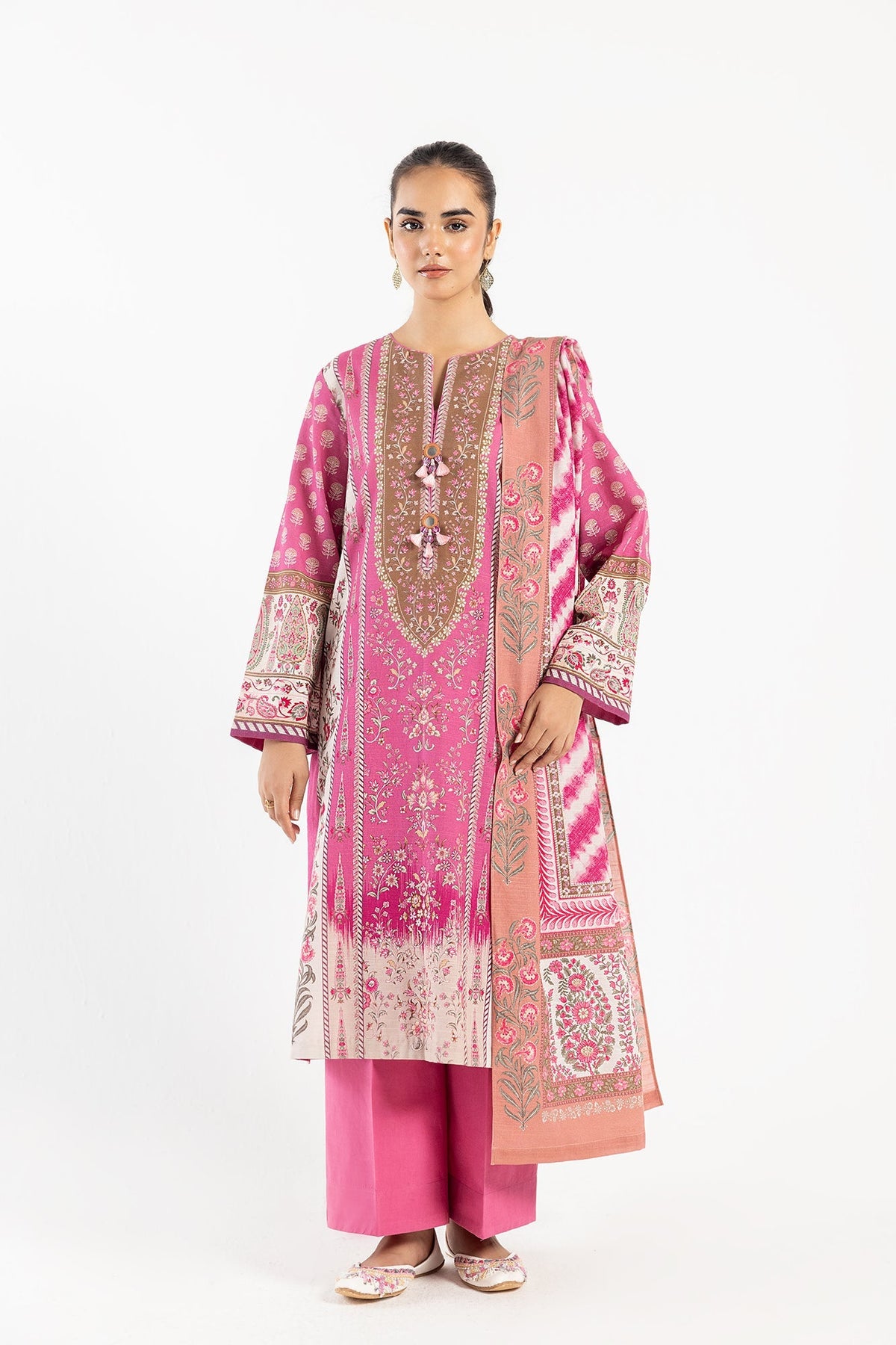 Ethnic | Winter Collection | E0473 by Ethnic - Designer Dress - Type: Ladies Clothes - Available at Libayah - 100% Original