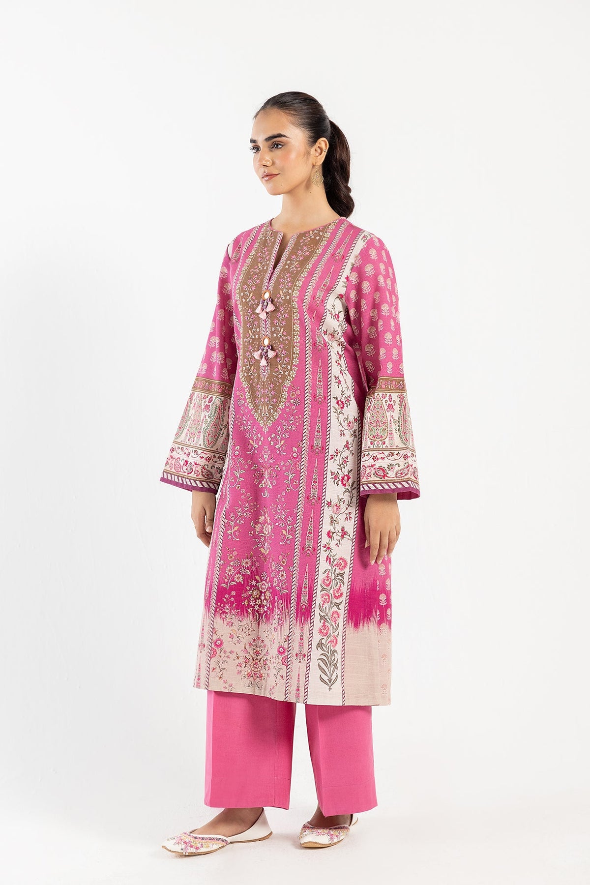 Ethnic | Winter Collection | E0473 by Ethnic - Designer Dress - Type: Ladies Clothes - Available at Libayah - 100% Original