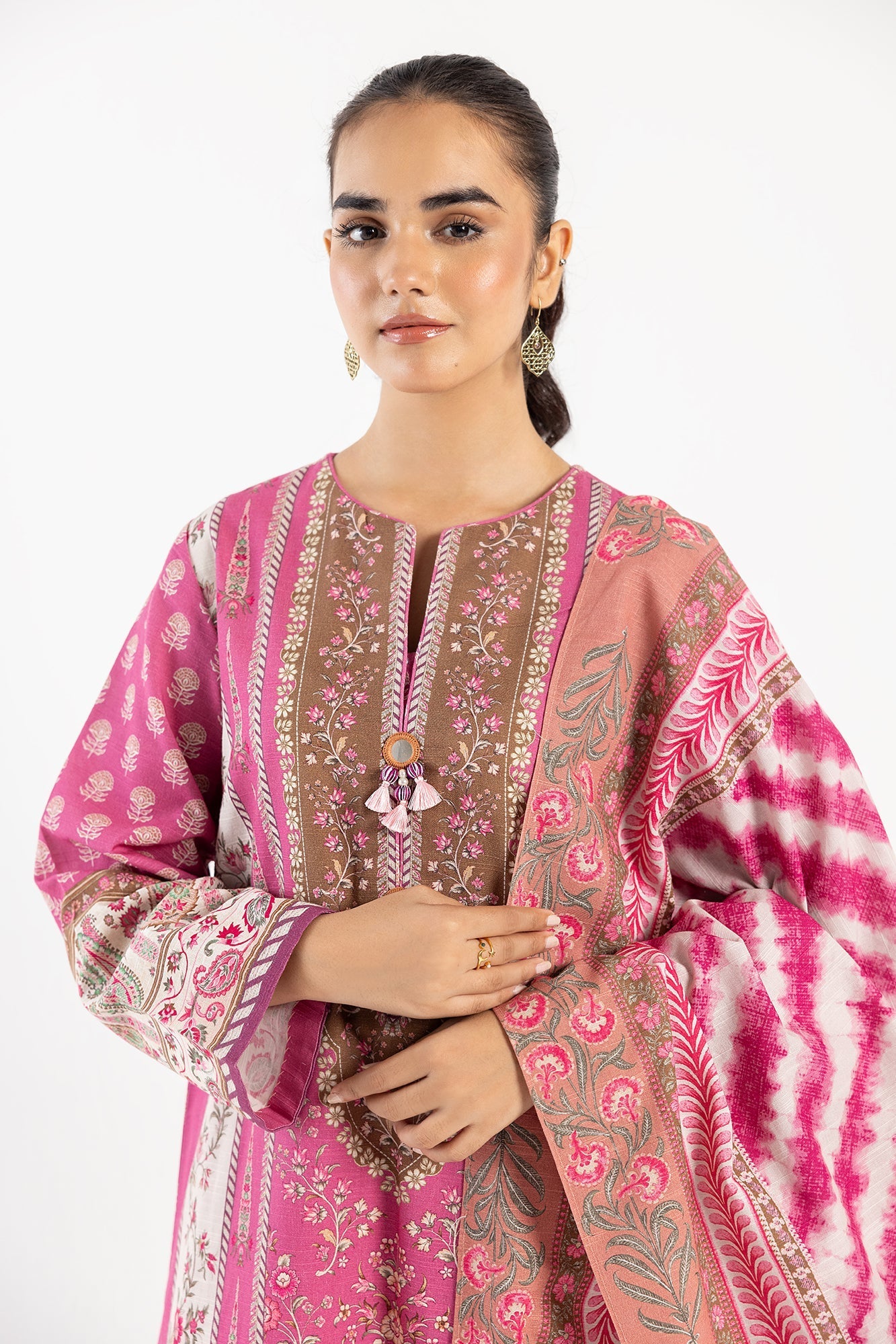 Ethnic | Winter Collection | E0473 by Ethnic - Designer Dress - Type: Ladies Clothes - Available at Libayah - 100% Original