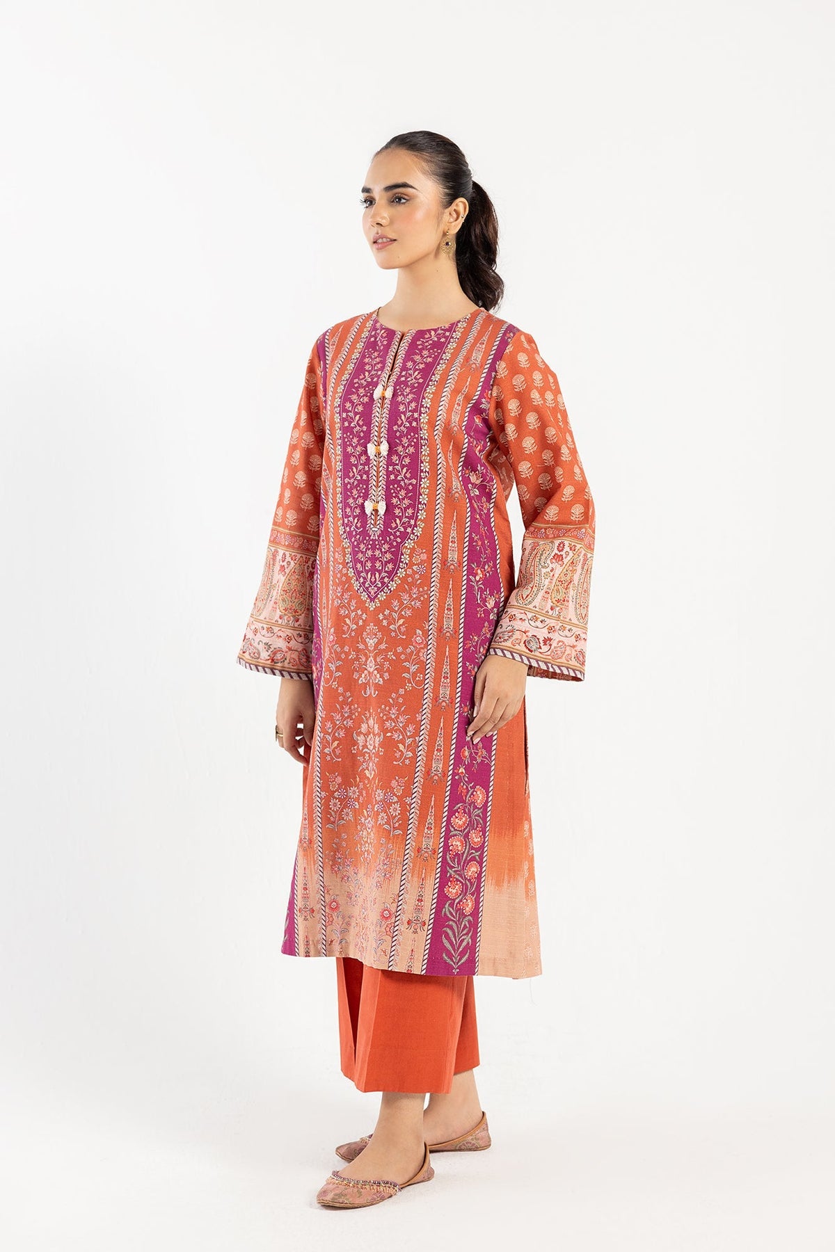 Ethnic | Winter Collection | EW0473 by Ethnic - Designer Dress - Type: Ladies Clothes - Available at Libayah - 100% Original