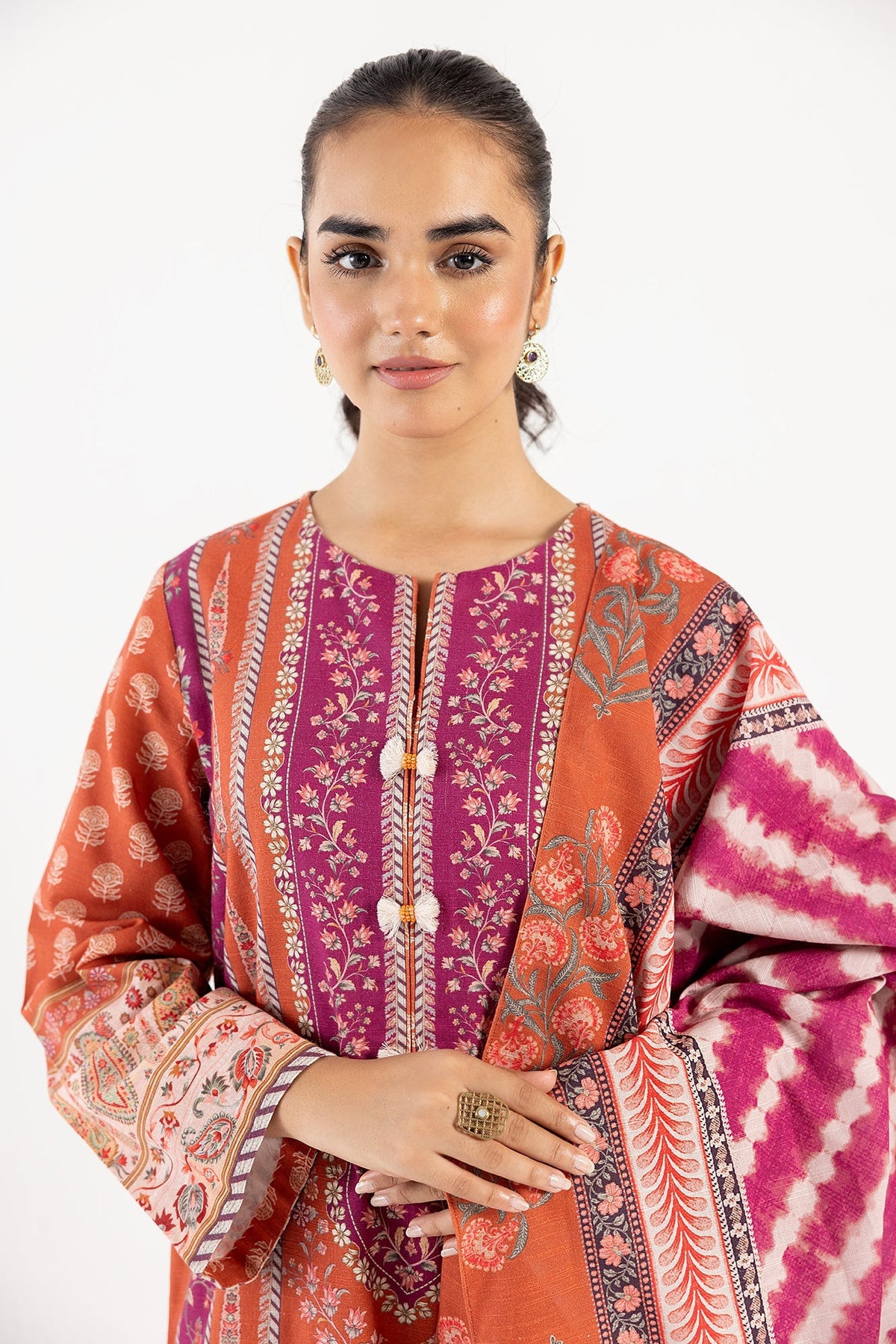 Ethnic | Winter Collection | EW0473 by Ethnic - Designer Dress - Type: Ladies Clothes - Available at Libayah - 100% Original