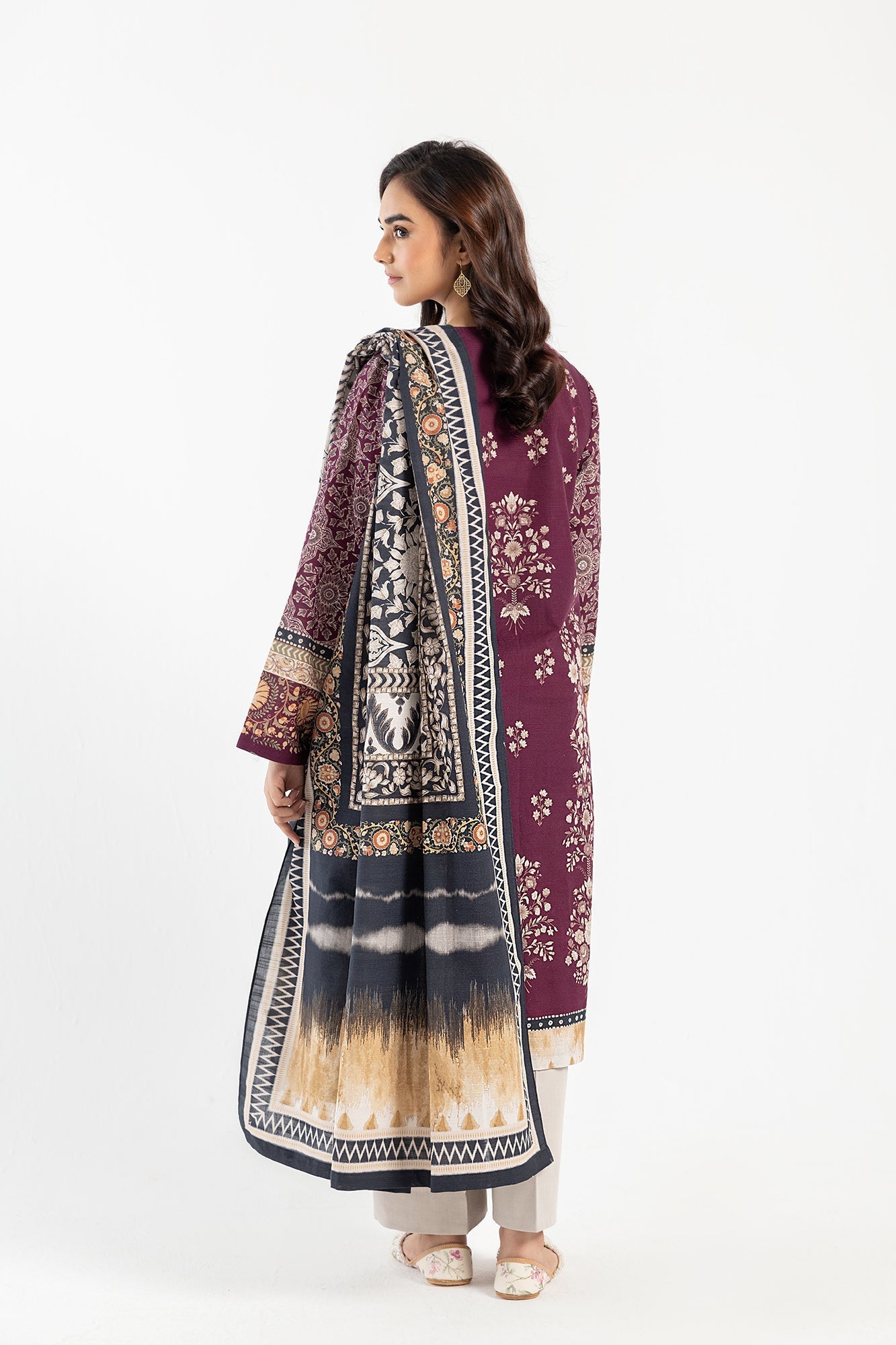 Ethnic | Winter Collection | E0474 by Ethnic - Designer Dress - Type: Ladies Clothes - Available at Libayah - 100% Original