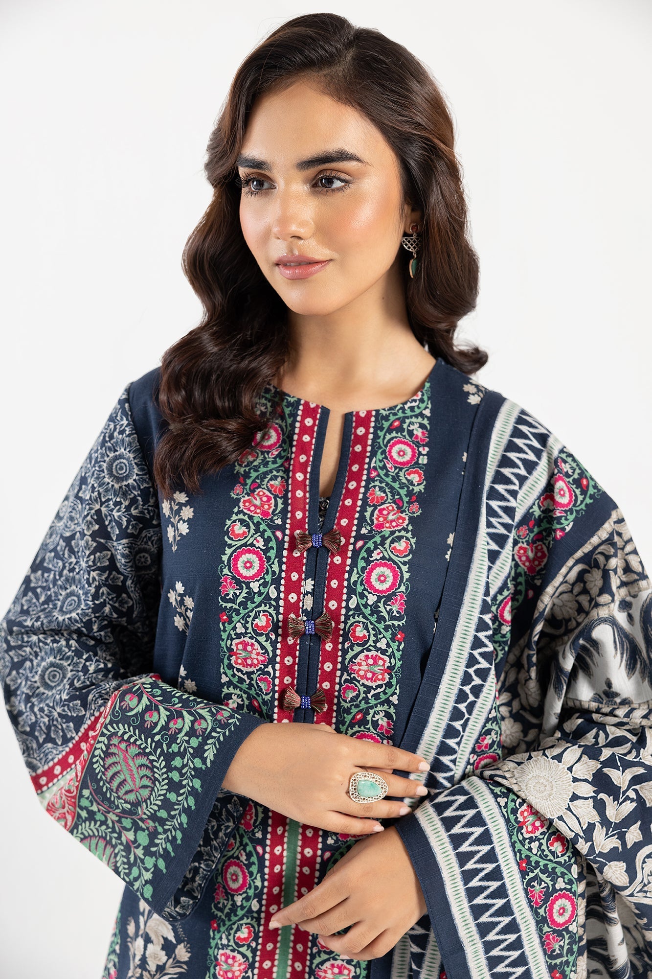 Ethnic | Winter Collection | EW0474 by Ethnic - Designer Dress - Type: Ladies Clothes - Available at Libayah - 100% Original