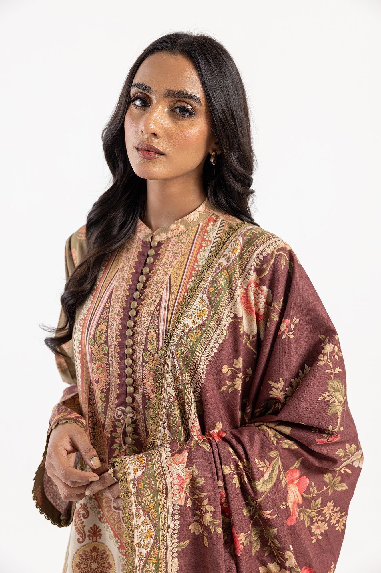 Ethnic | Winter Collection | E0476 by Ethnic - Designer Dress - Type: Ladies Clothes - Available at Libayah - 100% Original
