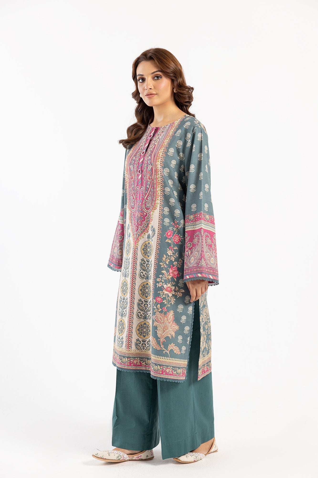 Ethnic | Winter Collection | EW0476 by Ethnic - Designer Dress - Type: Ladies Clothes - Available at Libayah - 100% Original