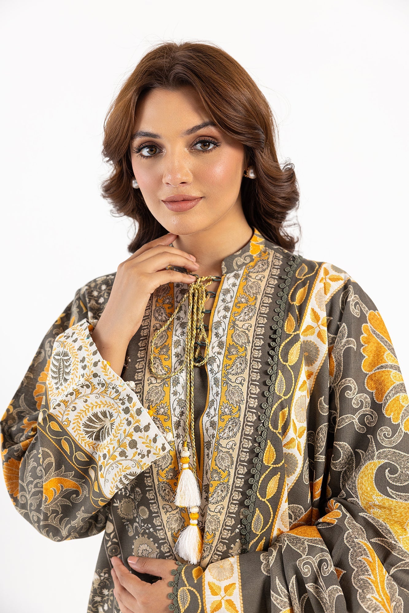 Ethnic | Winter Collection | E0477 by Ethnic - Designer Dress - Type: Ladies Clothes - Available at Libayah - 100% Original