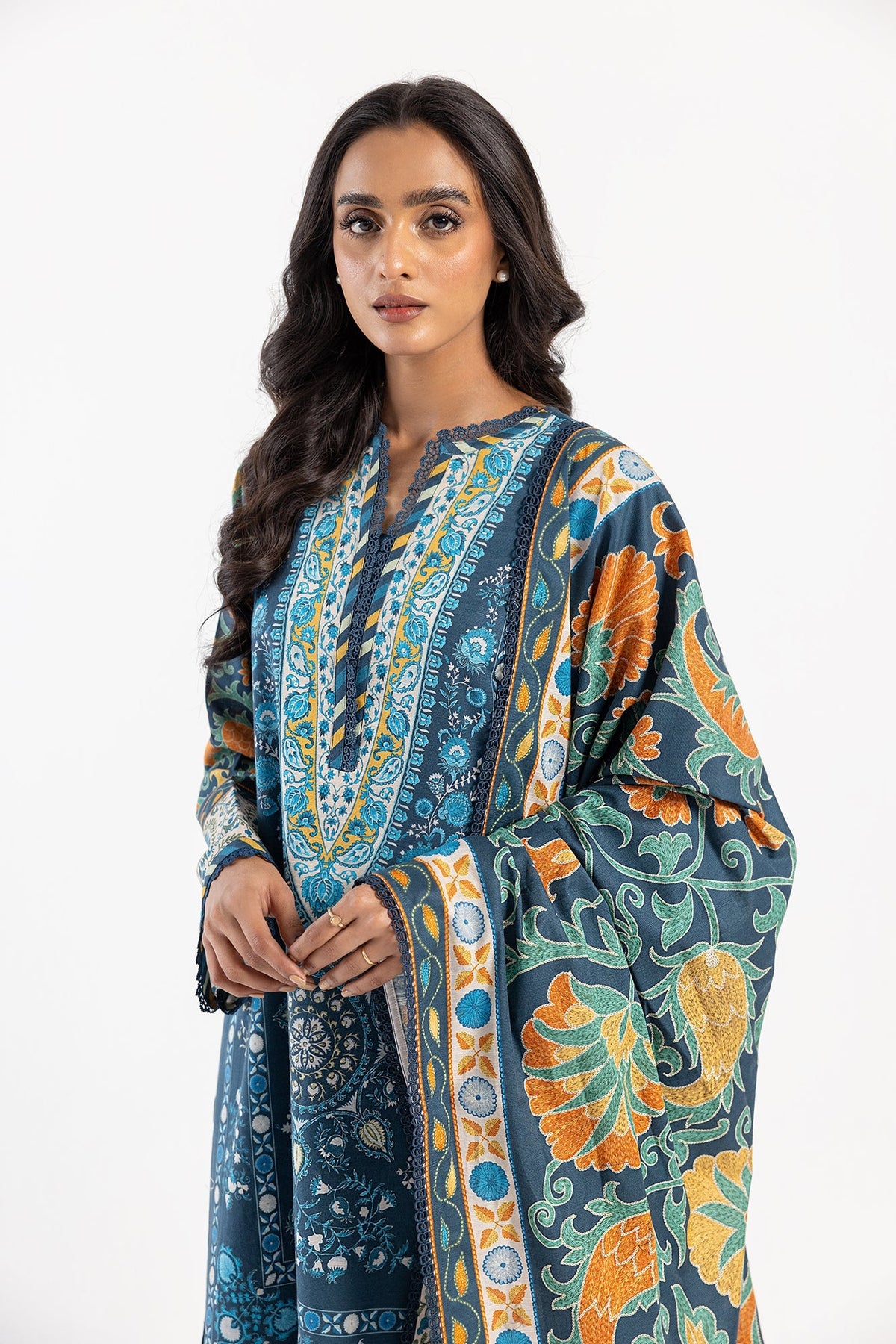 Ethnic | Winter Collection | EW0477 by Ethnic - Designer Dress - Type: Ladies Clothes - Available at Libayah - 100% Original