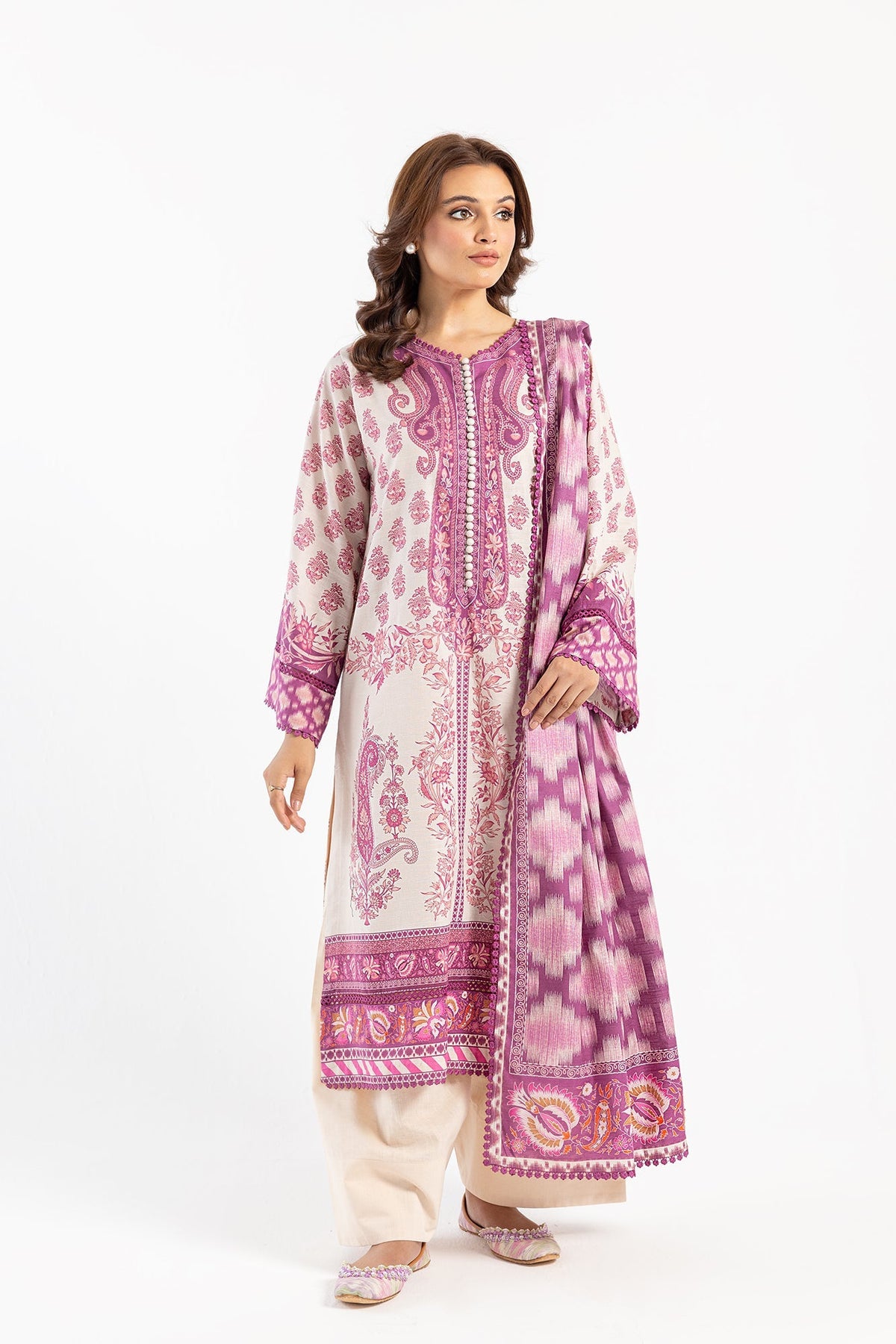 Ethnic | Winter Collection | E0479 by Ethnic - Designer Dress - Type: Ladies Clothes - Available at Libayah - 100% Original
