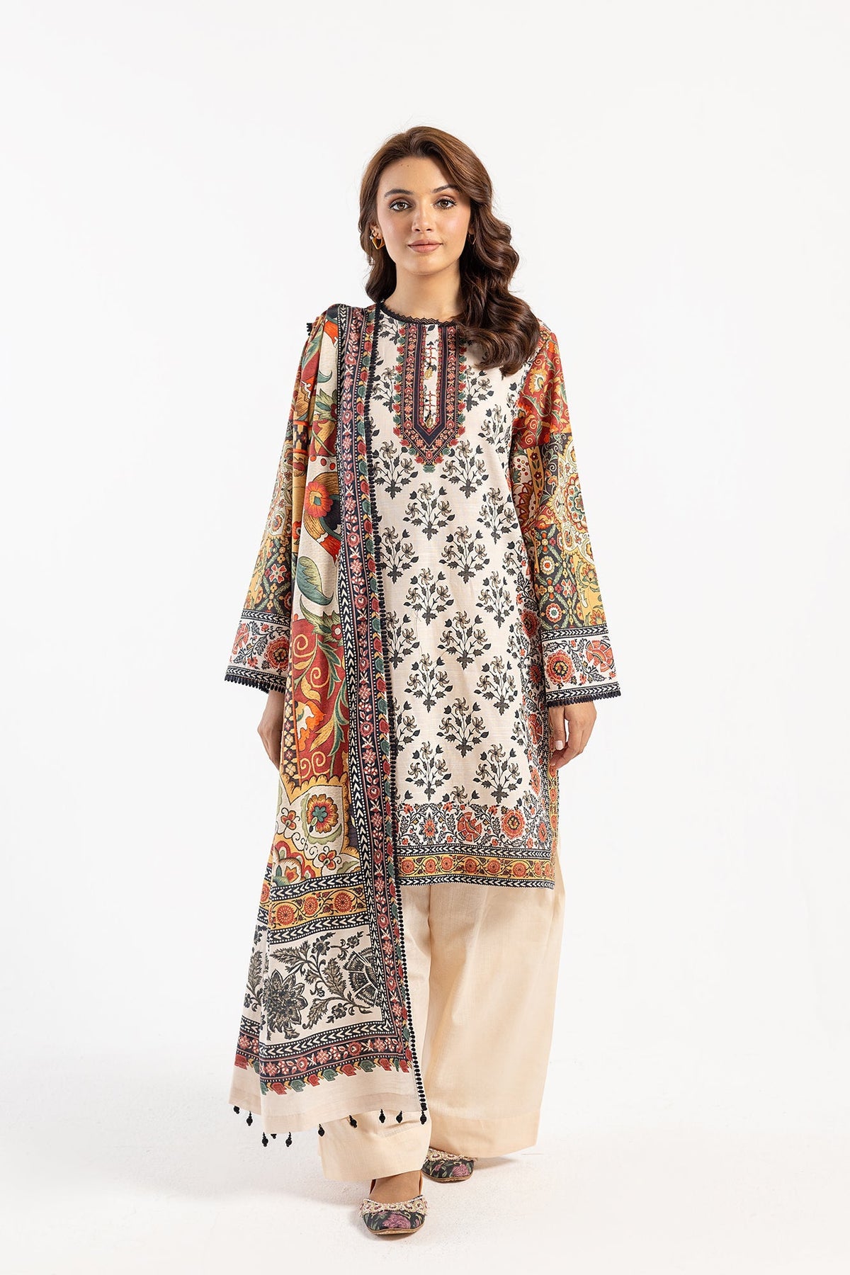 Ethnic | Winter Collection | E0480 by Ethnic - Designer Dress - Type: Ladies Clothes - Available at Libayah - 100% Original