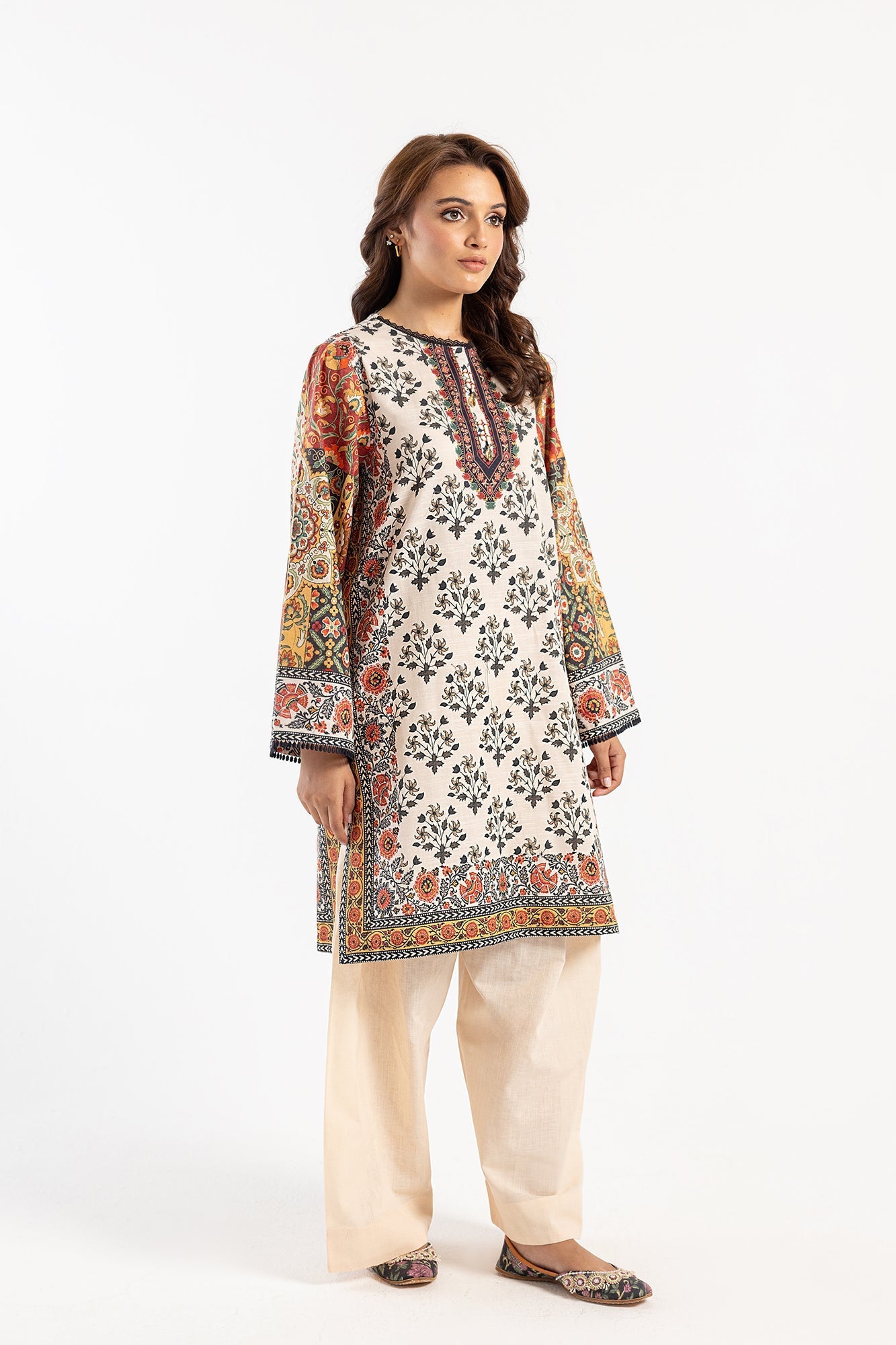 Ethnic | Winter Collection | E0480 by Ethnic - Designer Dress - Type: Ladies Clothes - Available at Libayah - 100% Original