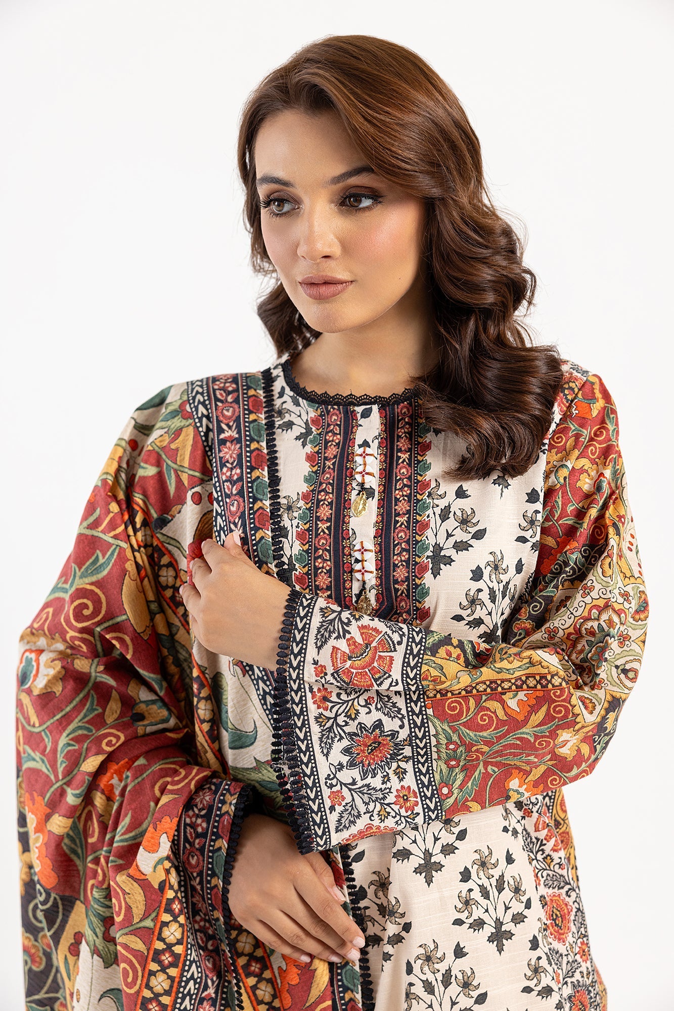 Ethnic | Winter Collection | E0480 by Ethnic - Designer Dress - Type: Ladies Clothes - Available at Libayah - 100% Original