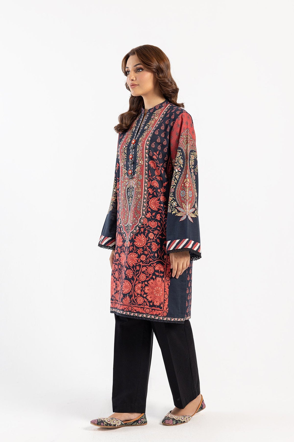 Ethnic | Winter Collection | E0481 by Ethnic - Designer Dress - Type: Ladies Clothes - Available at Libayah - 100% Original