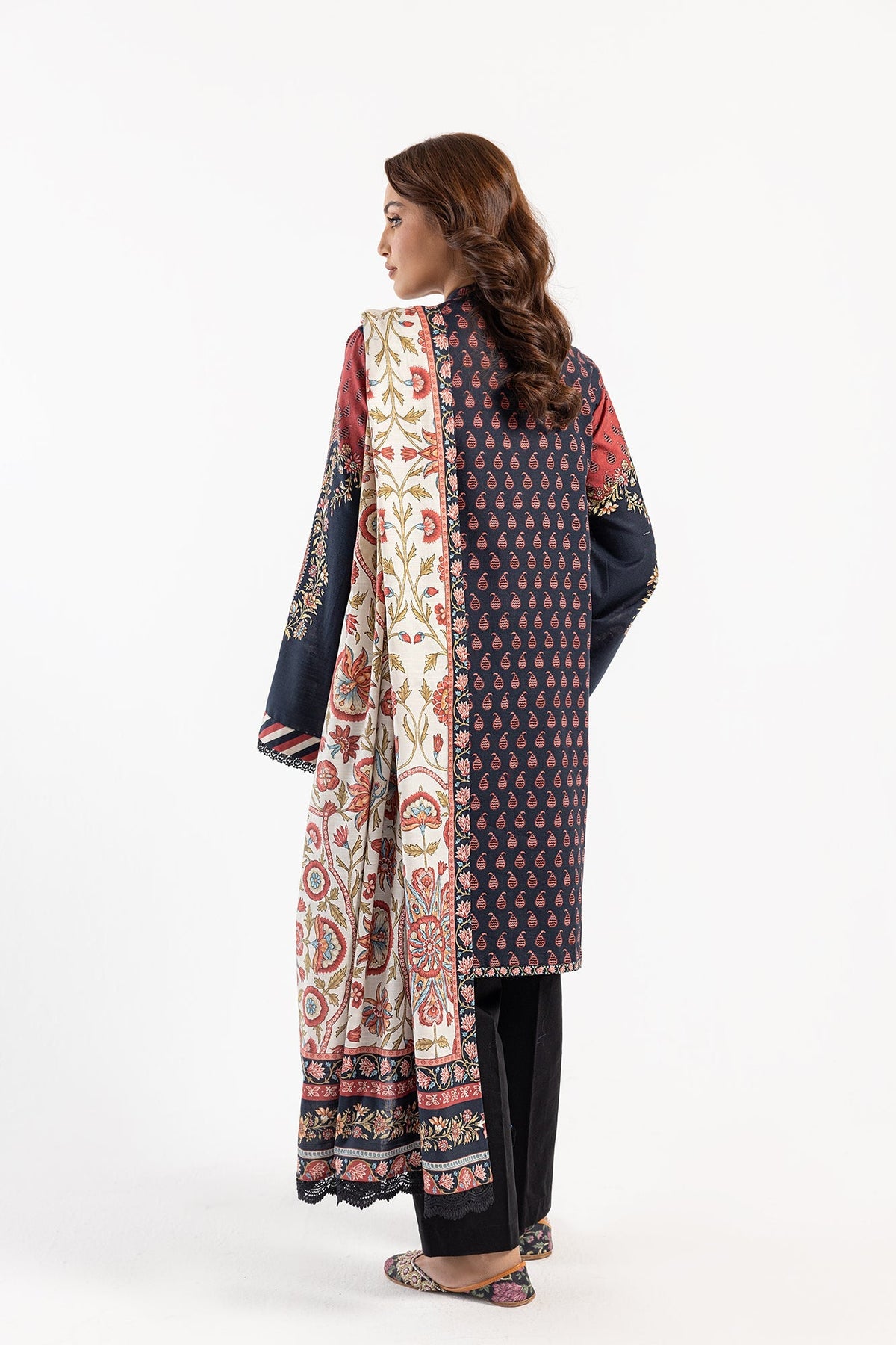 Ethnic | Winter Collection | E0481 by Ethnic - Designer Dress - Type: Ladies Clothes - Available at Libayah - 100% Original