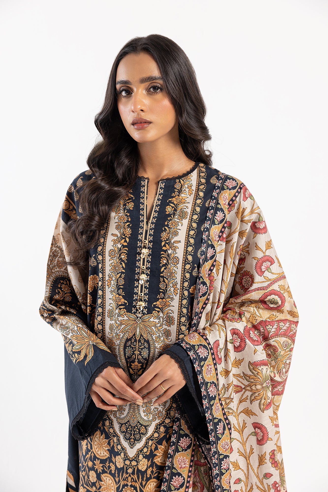 Ethnic | Winter Collection | EW0481 by Ethnic - Designer Dress - Type: Ladies Clothes - Available at Libayah - 100% Original