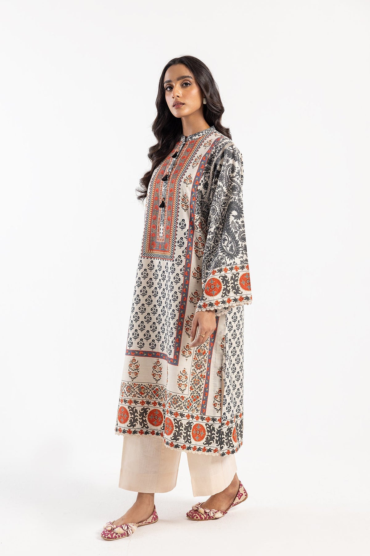 Ethnic | Winter Collection | E0482 by Ethnic - Designer Dress - Type: Ladies Clothes - Available at Libayah - 100% Original