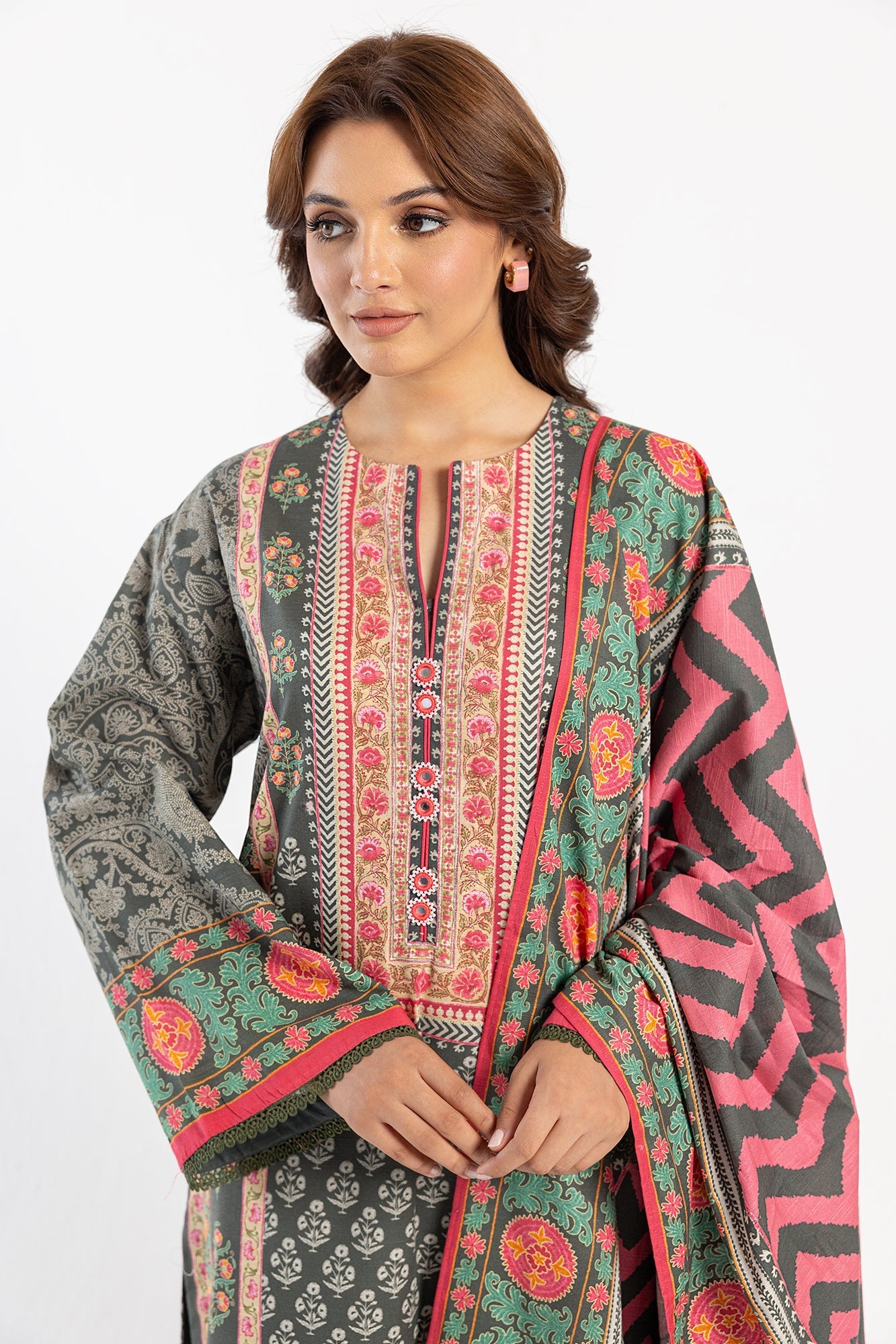 Ethnic | Winter Collection | EW0482 by Ethnic - Designer Dress - Type: Ladies Clothes - Available at Libayah - 100% Original