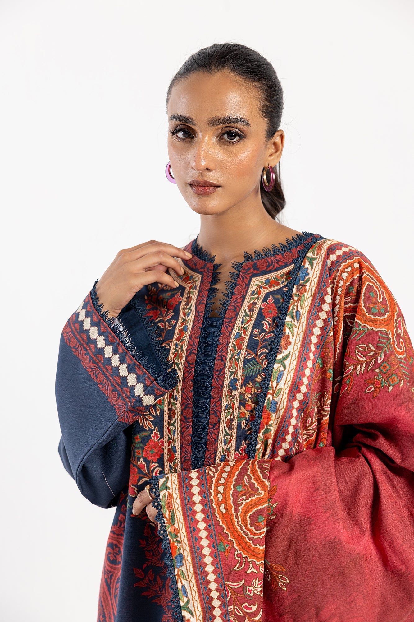 Ethnic | Winter Collection | EW0484 by Ethnic - Designer Dress - Type: Ladies Clothes - Available at Libayah - 100% Original