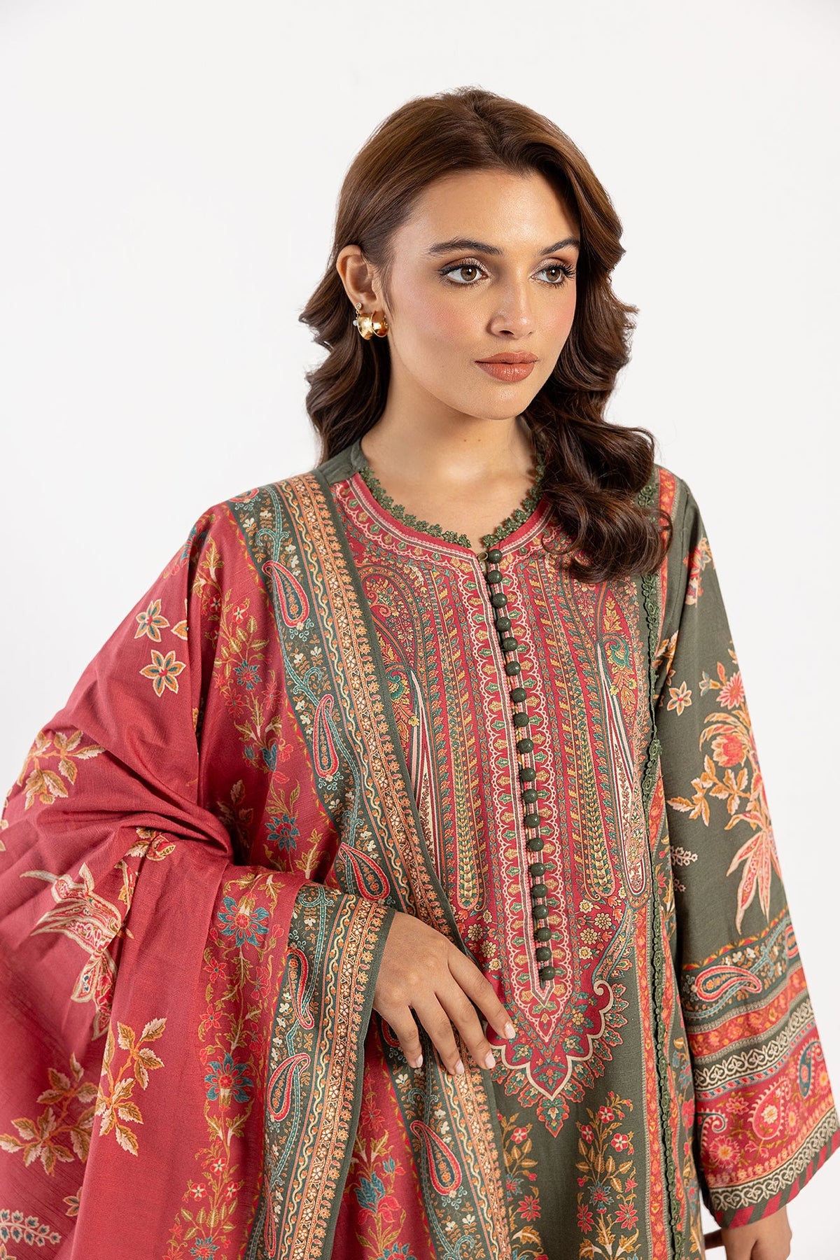 Ethnic | Winter Collection | E0485 by Ethnic - Designer Dress - Type: Ladies Clothes - Available at Libayah - 100% Original