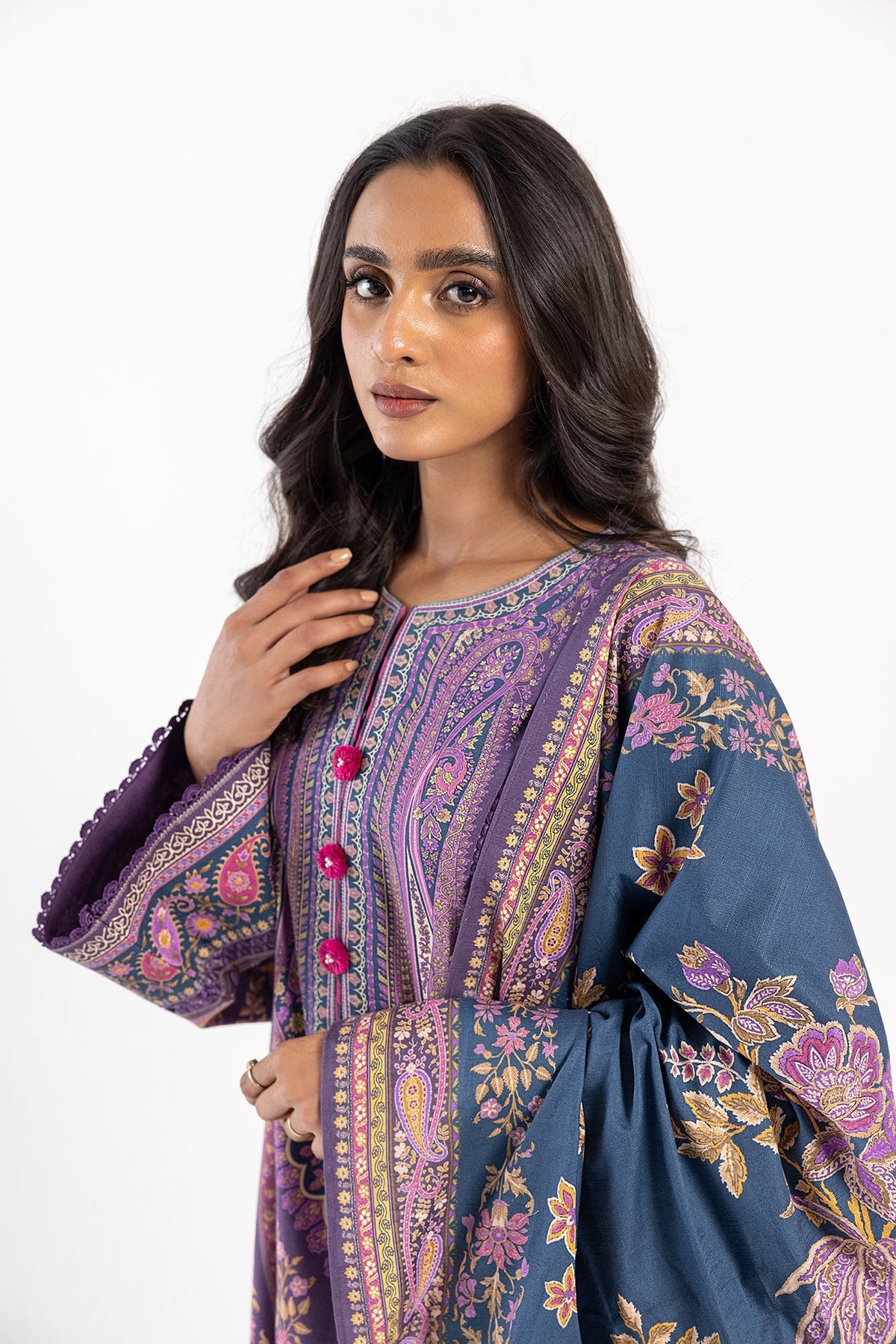 Ethnic | Winter Collection | EW0485 by Ethnic - Designer Dress - Type: Ladies Clothes - Available at Libayah - 100% Original