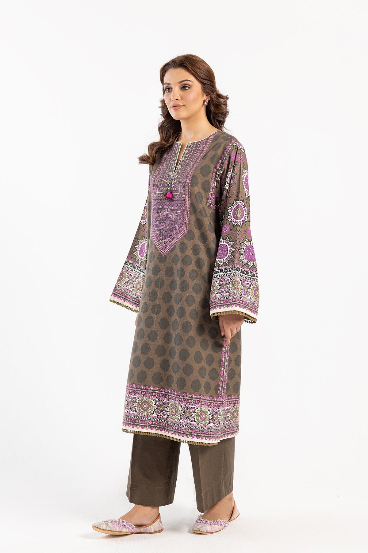 Ethnic | Winter Collection | E0486 by Ethnic - Designer Dress - Type: Ladies Clothes - Available at Libayah - 100% Original
