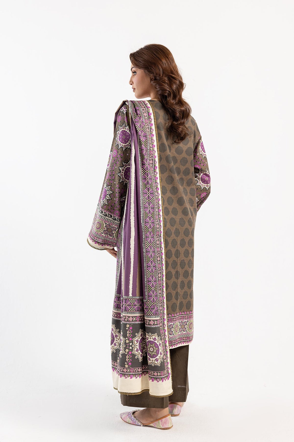 Ethnic | Winter Collection | E0486 by Ethnic - Designer Dress - Type: Ladies Clothes - Available at Libayah - 100% Original