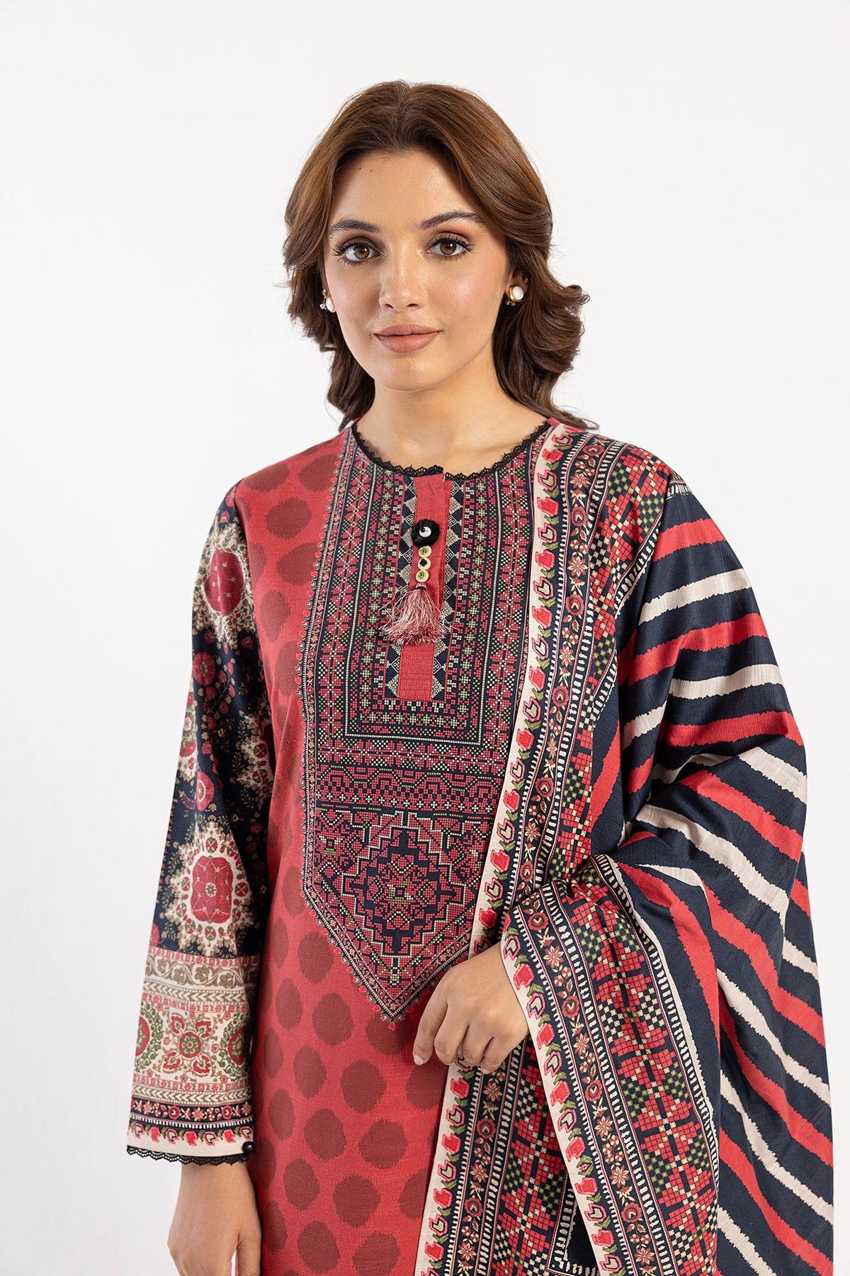 Ethnic | Winter Collection | EW0486 by Ethnic - Designer Dress - Type: Ladies Clothes - Available at Libayah - 100% Original