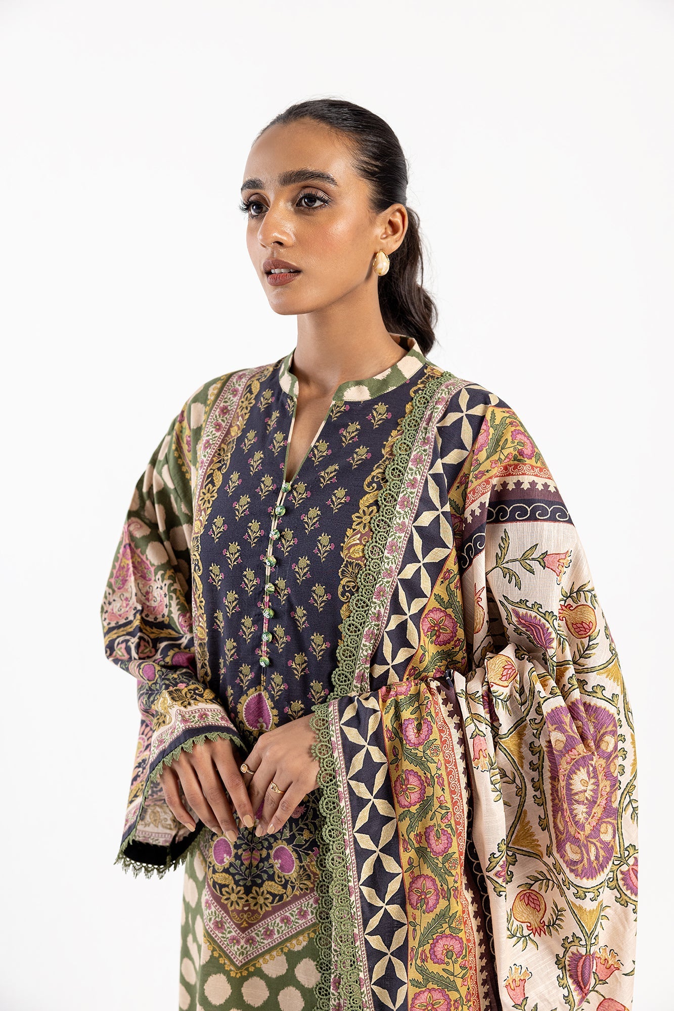 Ethnic | Winter Collection | E0488 by Ethnic - Designer Dress - Type: Ladies Clothes - Available at Libayah - 100% Original