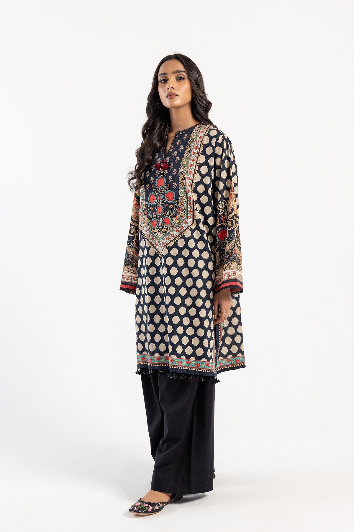 Ethnic | Winter Collection | EW0488 by Ethnic - Designer Dress - Type: Ladies Clothes - Available at Libayah - 100% Original