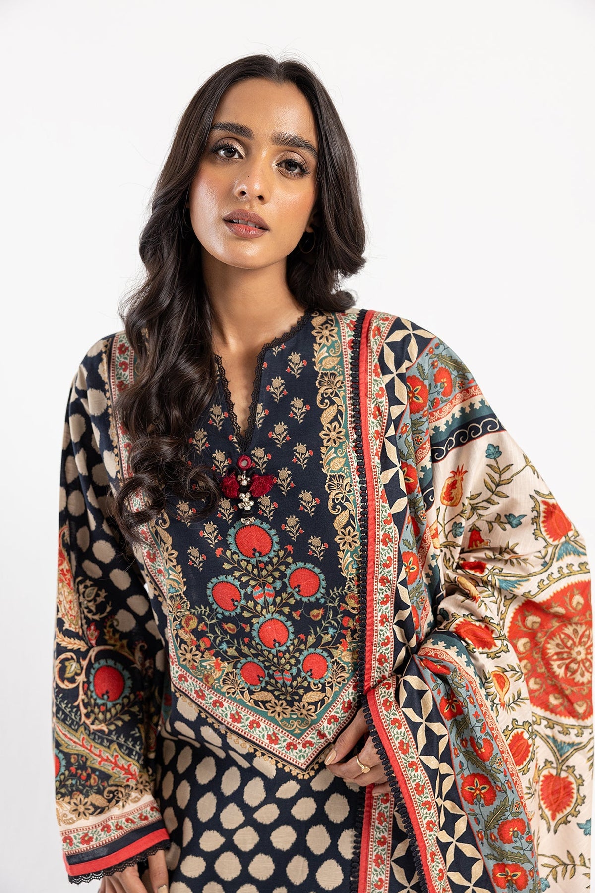 Ethnic | Winter Collection | EW0488 by Ethnic - Designer Dress - Type: Ladies Clothes - Available at Libayah - 100% Original