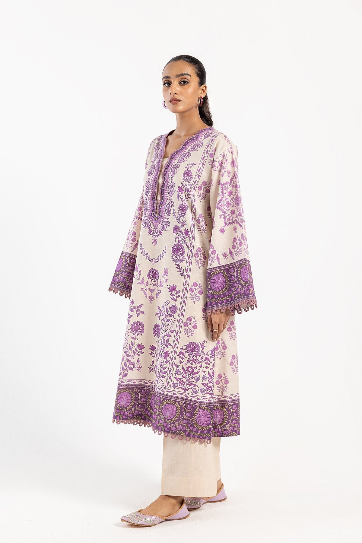 Ethnic | Winter Collection | E0489 by Ethnic - Designer Dress - Type: Ladies Clothes - Available at Libayah - 100% Original