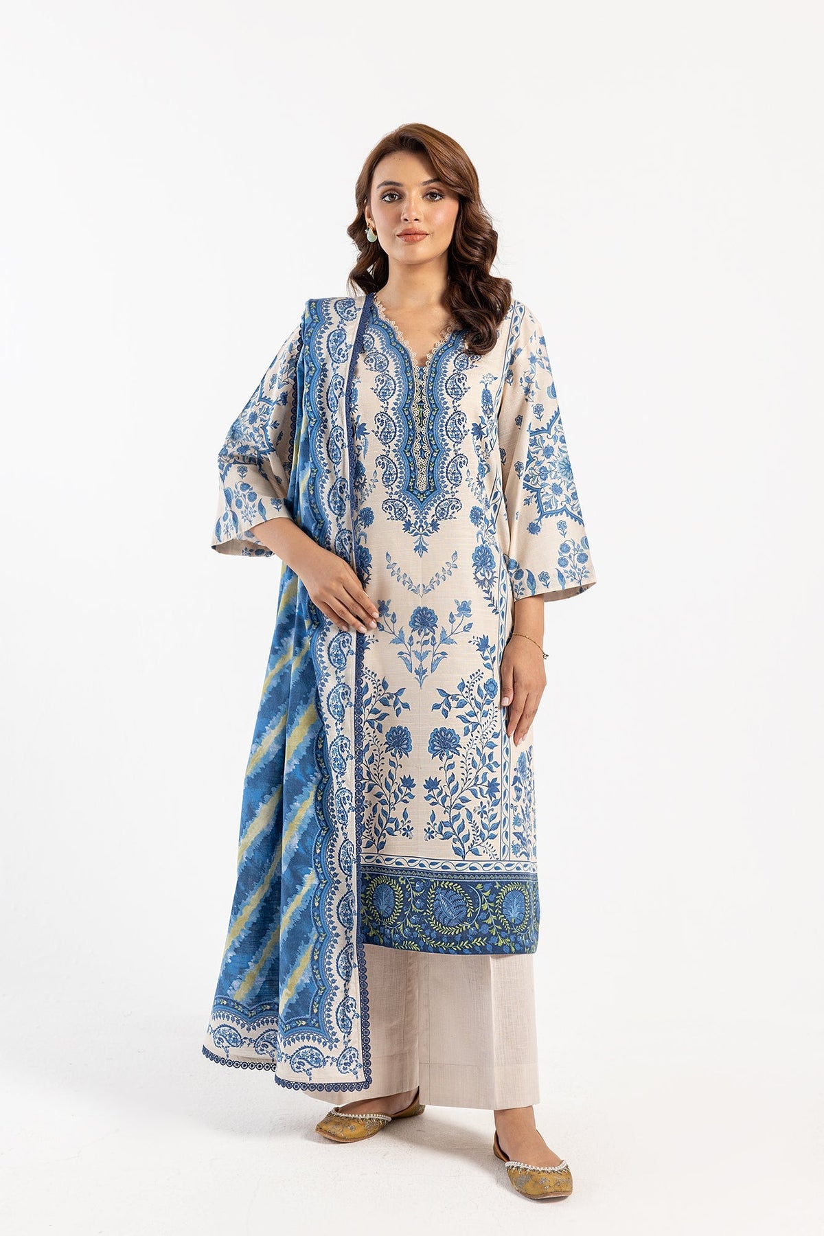 Ethnic | Winter Collection | EW0489 by Ethnic - Designer Dress - Type: Ladies Clothes - Available at Libayah - 100% Original