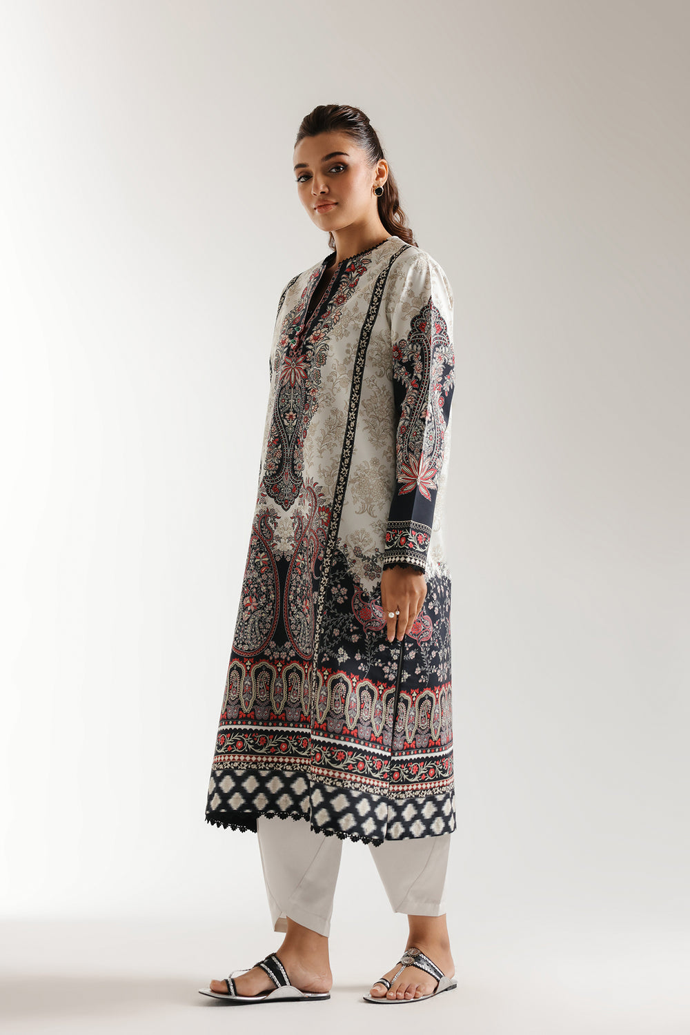 Ethnic | Spring Summer 25 | ES-08 by Ethnic - Designer Dress - Type: Ladies Clothes - Available at Libayah - 100% Original