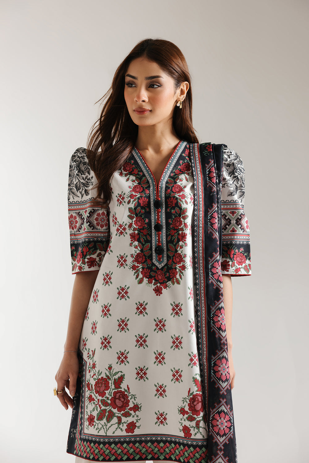 Ethnic | Spring Summer 25 | ES-09 by Ethnic - Designer Dress - Type: Ladies Clothes - Available at Libayah - 100% Original