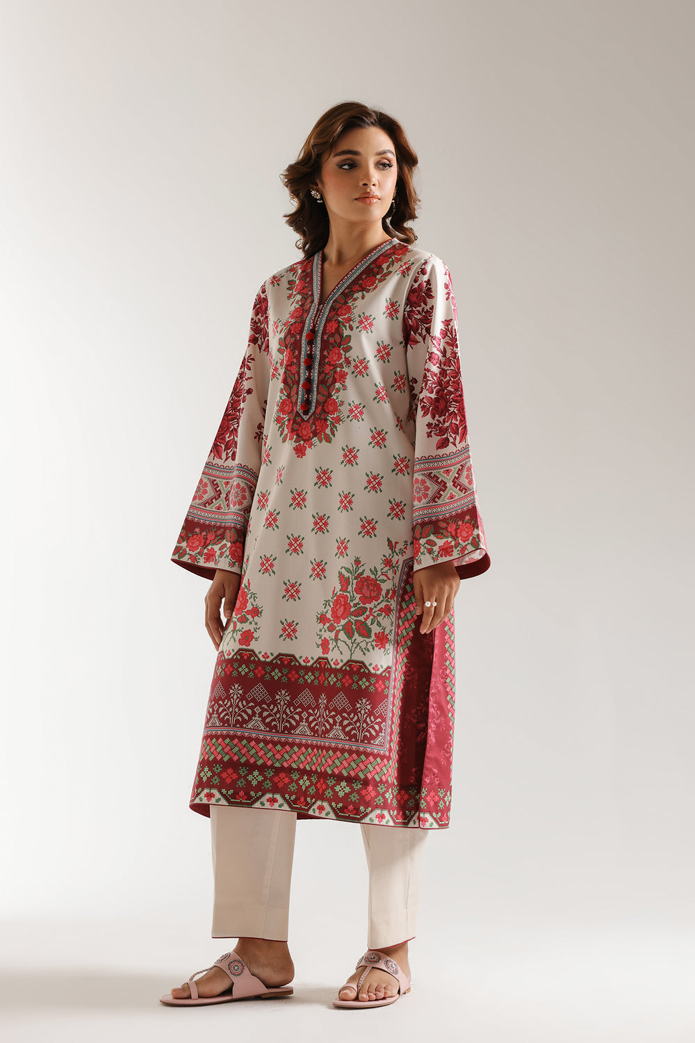 Ethnic | Spring Summer 25 | ES-07 by Ethnic - Designer Dress - Type: Ladies Clothes - Available at Libayah - 100% Original