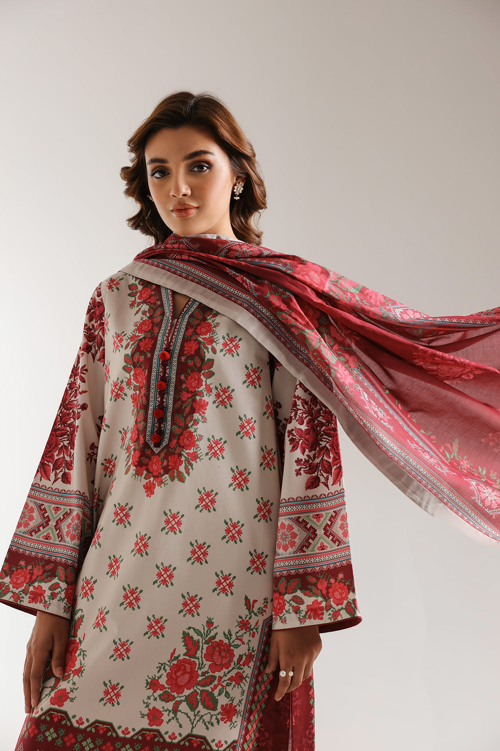 Ethnic | Spring Summer 25 | ES-07 by Ethnic - Designer Dress - Type: Ladies Clothes - Available at Libayah - 100% Original