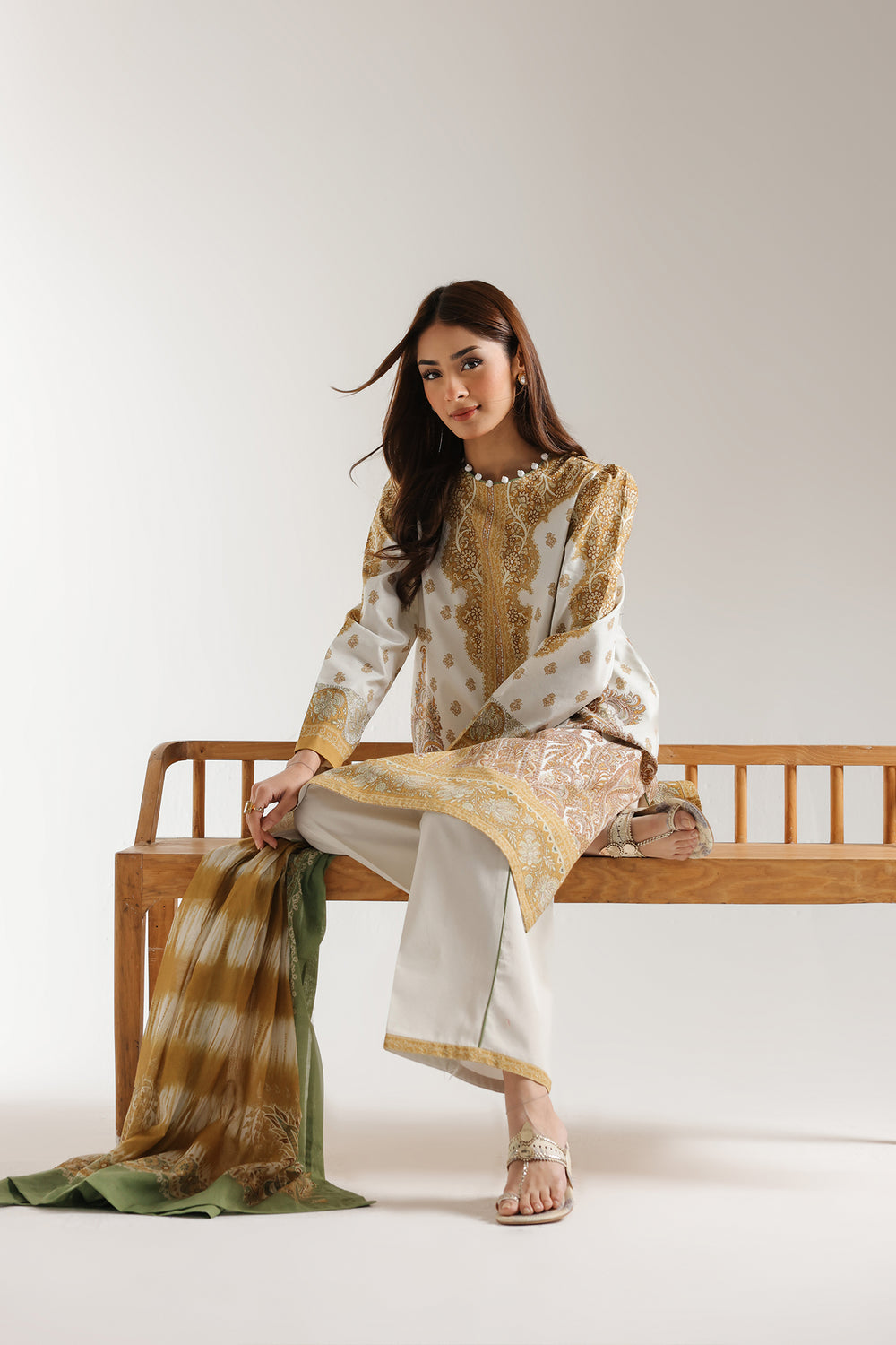 Ethnic | Spring Summer 25 | ES-01 by Ethnic - Designer Dress - Type: Ladies Clothes - Available at Libayah - 100% Original