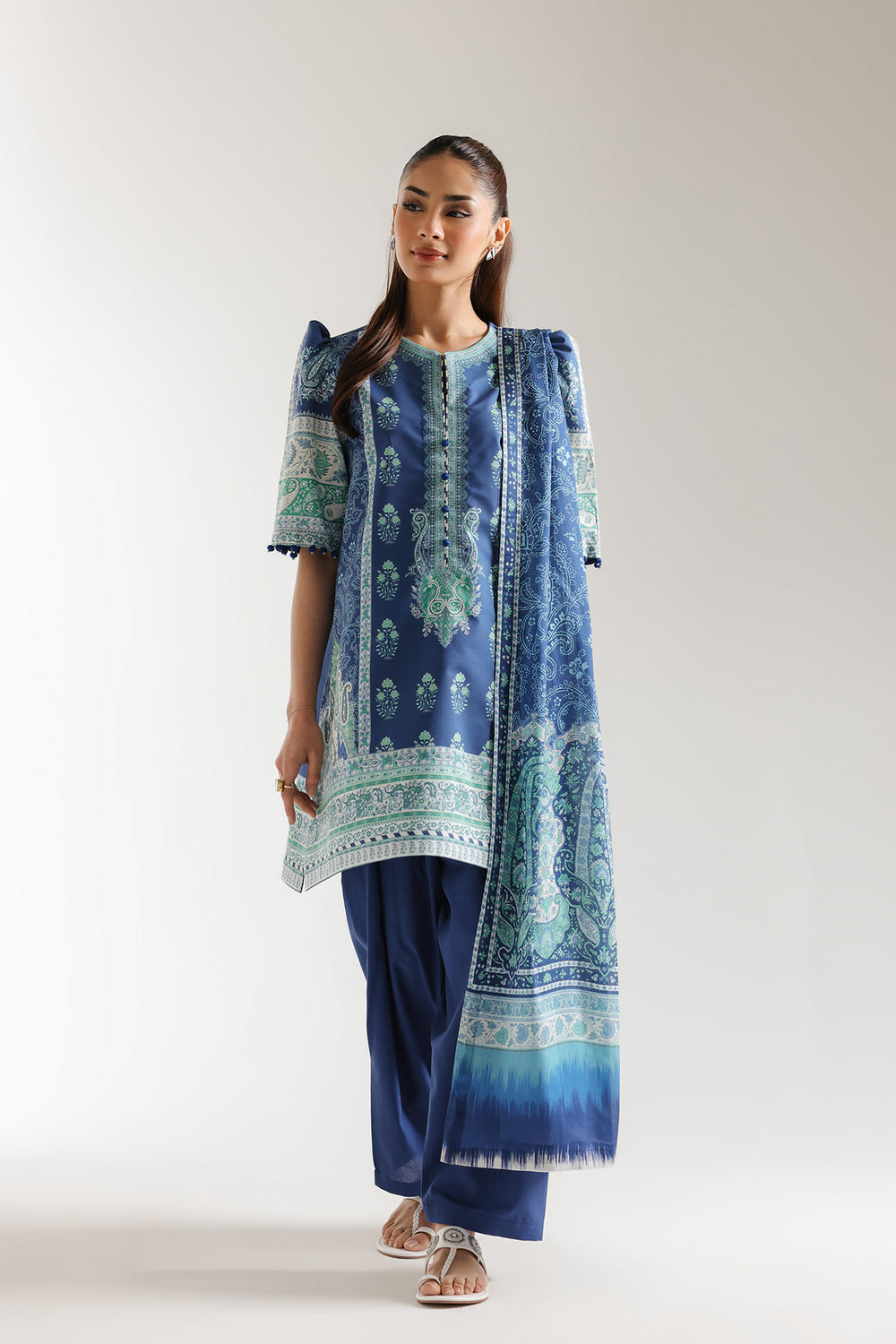 Ethnic | Spring Summer 25 | ES-03 by Ethnic - Designer Dress - Type: Ladies Clothes - Available at Libayah - 100% Original