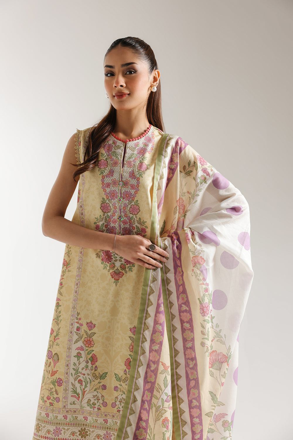Ethnic | Spring Summer 25 | ES-10 by Ethnic - Designer Dress - Type: Ladies Clothes - Available at Libayah - 100% Original