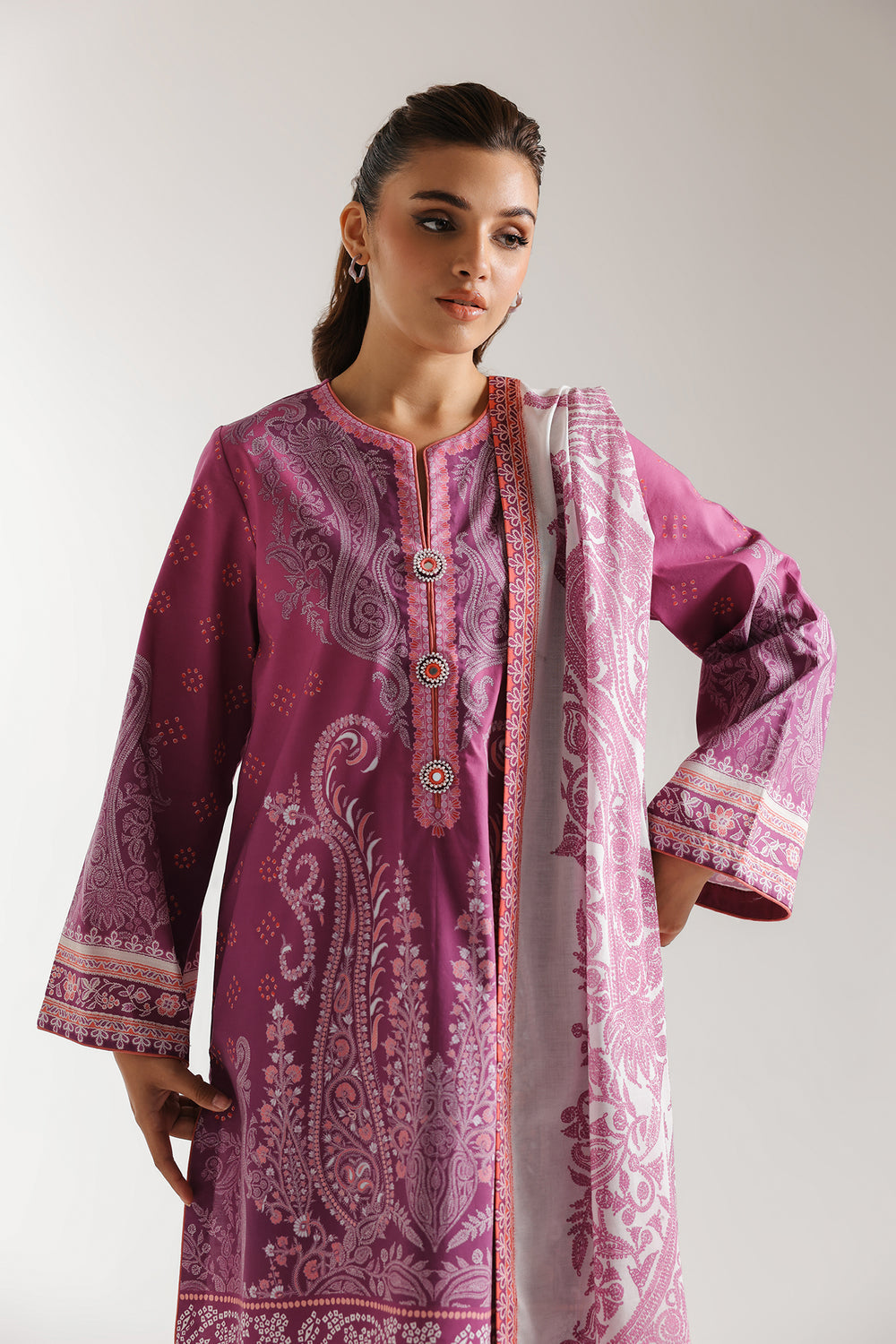 Ethnic | Spring Summer 25 | ES-11 by Ethnic - Designer Dress - Type: Ladies Clothes - Available at Libayah - 100% Original