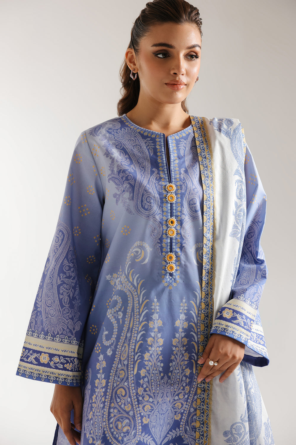 Ethnic | Spring Summer 25 | ES-04 by Ethnic - Designer Dress - Type: Ladies Clothes - Available at Libayah - 100% Original