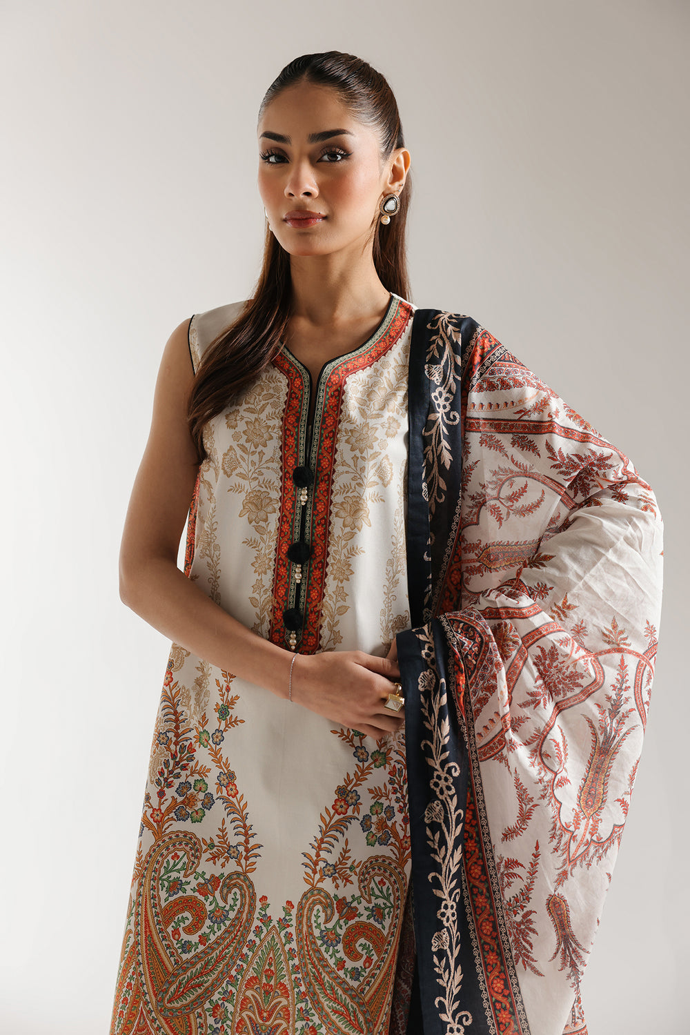 Ethnic | Spring Summer 25 | ES-06 by Ethnic - Designer Dress - Type: Ladies Clothes - Available at Libayah - 100% Original
