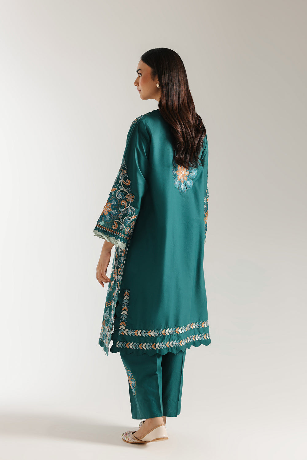 Ethnic | Rozana Collection 25 | Embroidered Dress 21A by Ethnic - Designer Dress  - Type : Ladies Clothes - Available at Libayah - 100% Original 