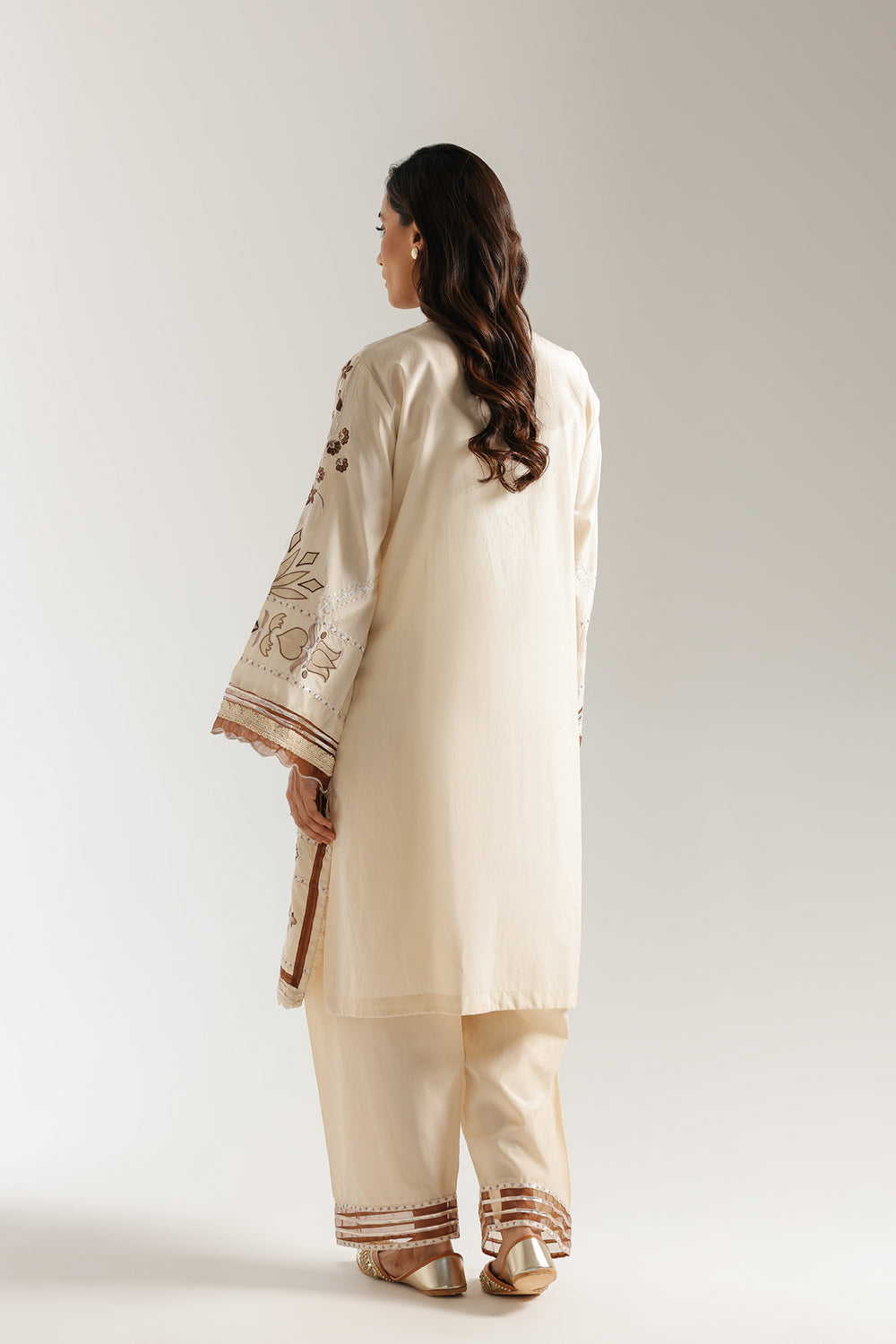 Ethnic | Rozana Collection 25 | Embroidered Dress 22A by Ethnic - Designer Dress  - Type : Ladies Clothes - Available at Libayah - 100% Original 
