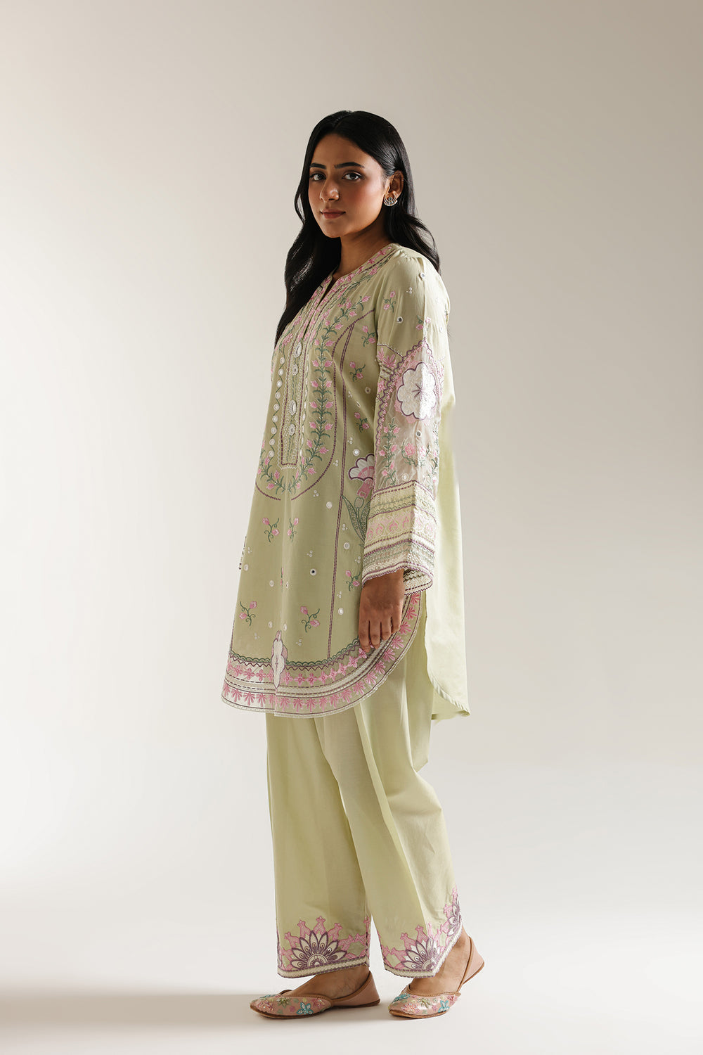 Ethnic | Rozana Collection 25 | Embroidered Dress 23A by Ethnic - Designer Dress  - Type : Ladies Clothes - Available at Libayah - 100% Original 
