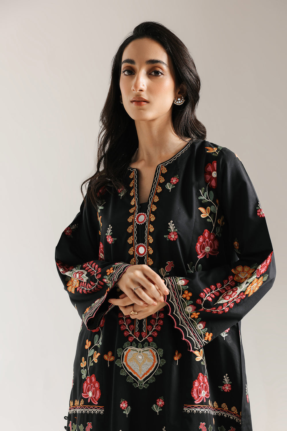 Ethnic | Rozana Collection 25 | Embroidered Dress 16A by Ethnic - Designer Dress  - Type : Ladies Clothes - Available at Libayah - 100% Original 