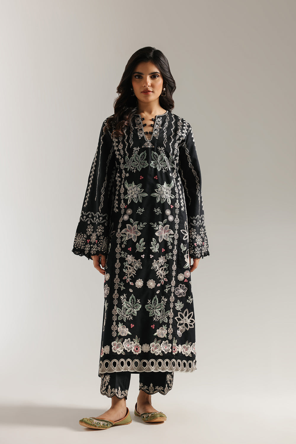 Ethnic | Rozana Collection 25 | Embroidered Dress 20A by Ethnic - Designer Dress  - Type : Ladies Clothes - Available at Libayah - 100% Original 