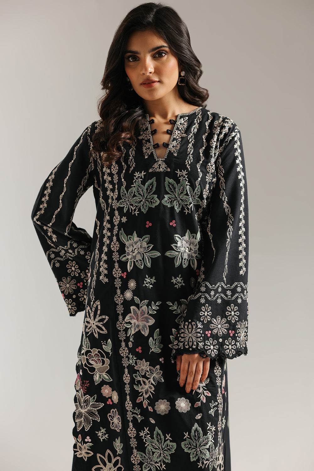 Ethnic | Rozana Collection 25 | Embroidered Dress 20A by Ethnic - Designer Dress  - Type : Ladies Clothes - Available at Libayah - 100% Original 
