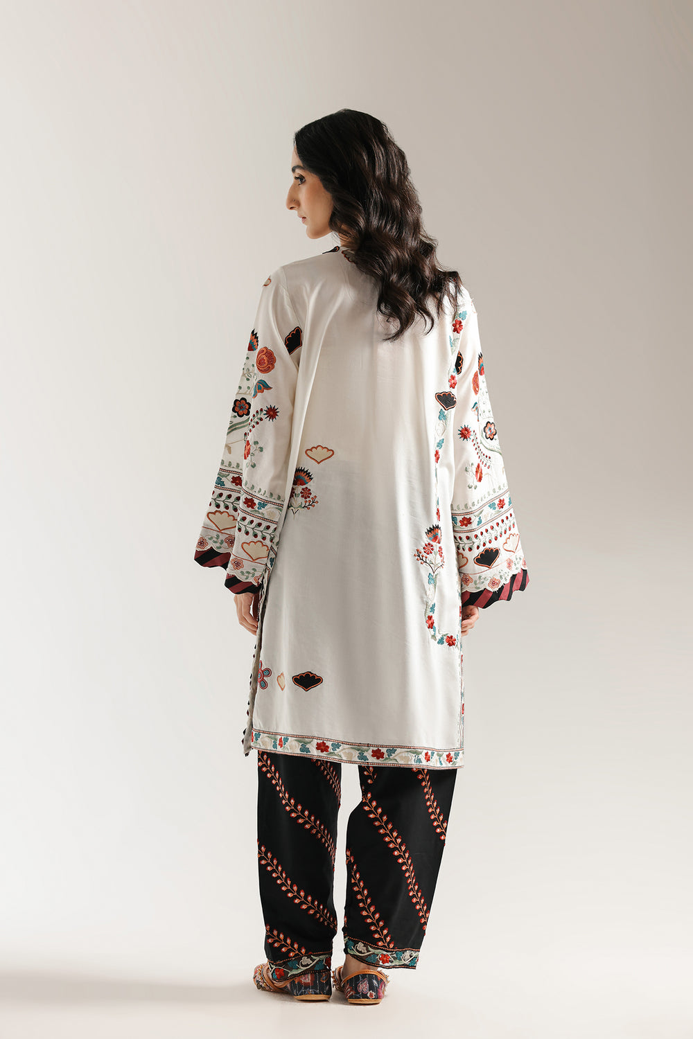 Ethnic | Rozana Collection 25 | Embroidered Dress 19A by Ethnic - Designer Dress  - Type : Ladies Clothes - Available at Libayah - 100% Original 